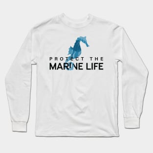 Aquatic Animal Protect and Respect Marine Life Long Sleeve T-Shirt